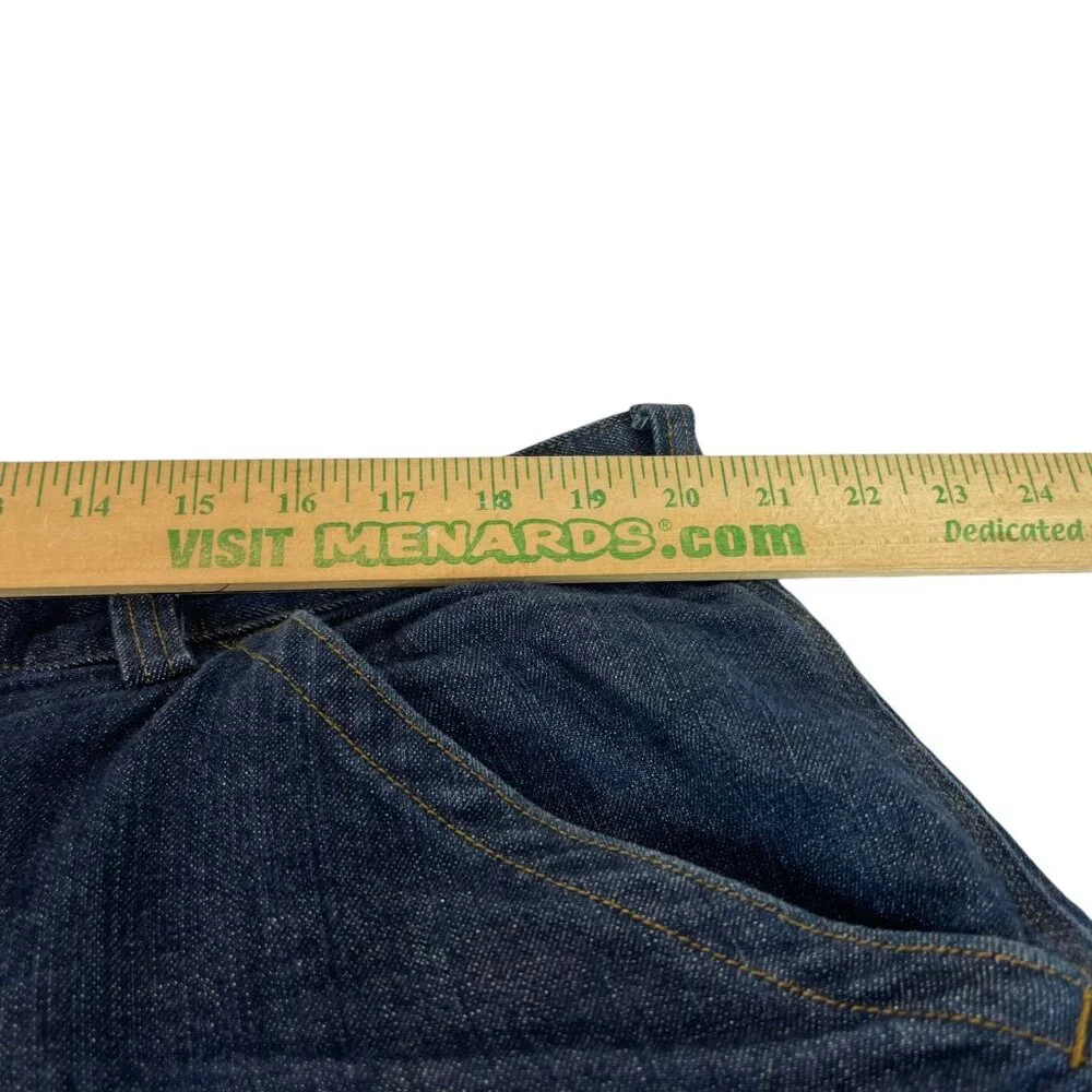 Duluth Flex Ballroom Jeans Mens 40 x 30‎ Blue Cargo Pockets Relaxed